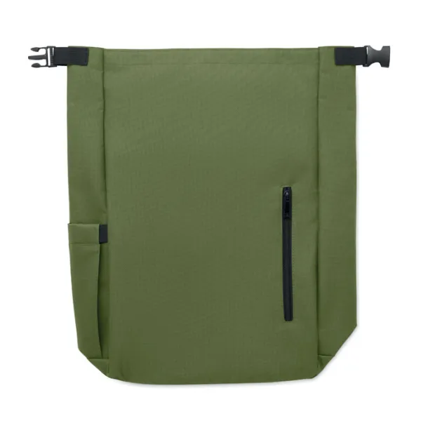 UNITON 15'' roll top laptop backpack Army Green