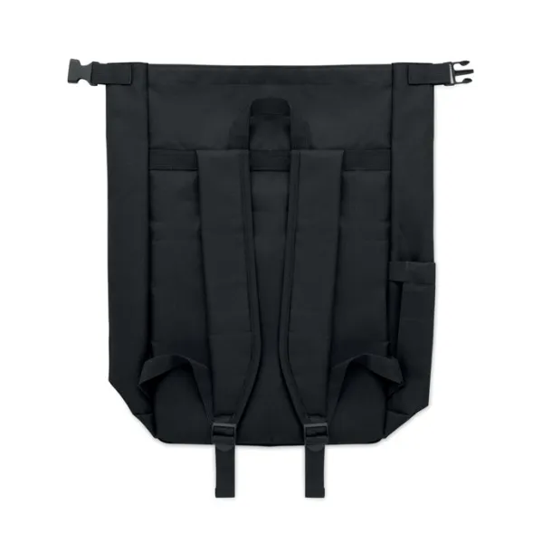 UNITON 15'' roll top laptop backpack Black
