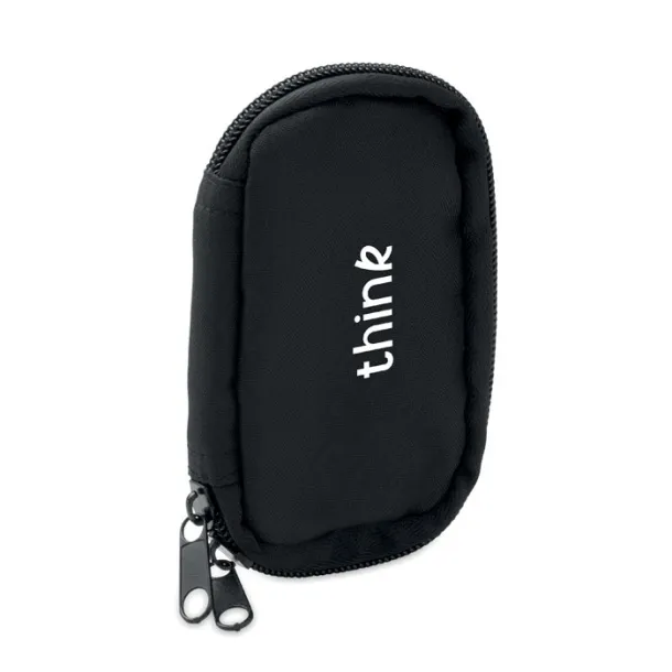 ROVER Key case in 300D RPET Black