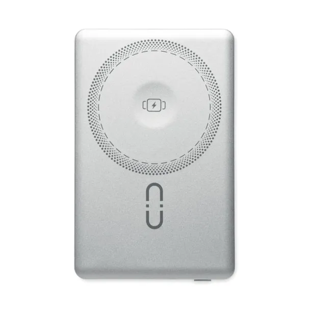 CORE Magnetic powerbank 5000mAh 15W Matt Silver