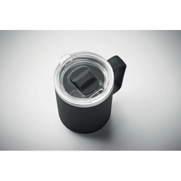 COCOA Double wall mug 400ml Black