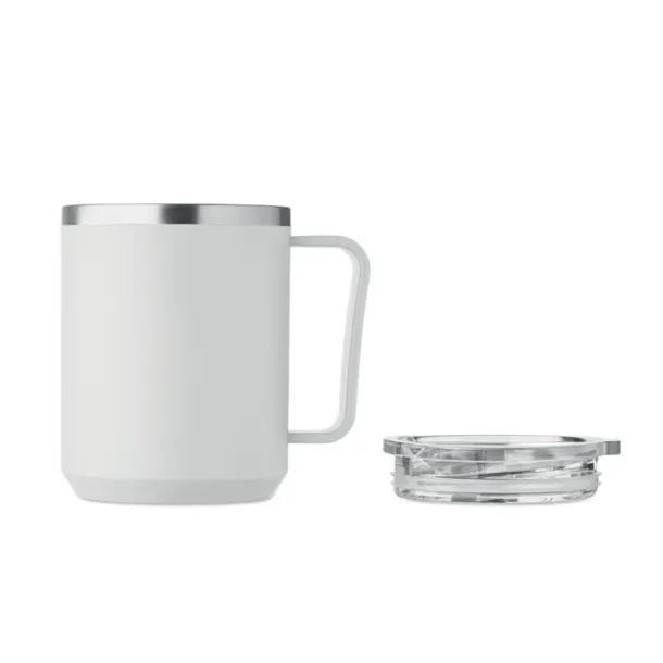 COCOA Double wall mug 400ml White
