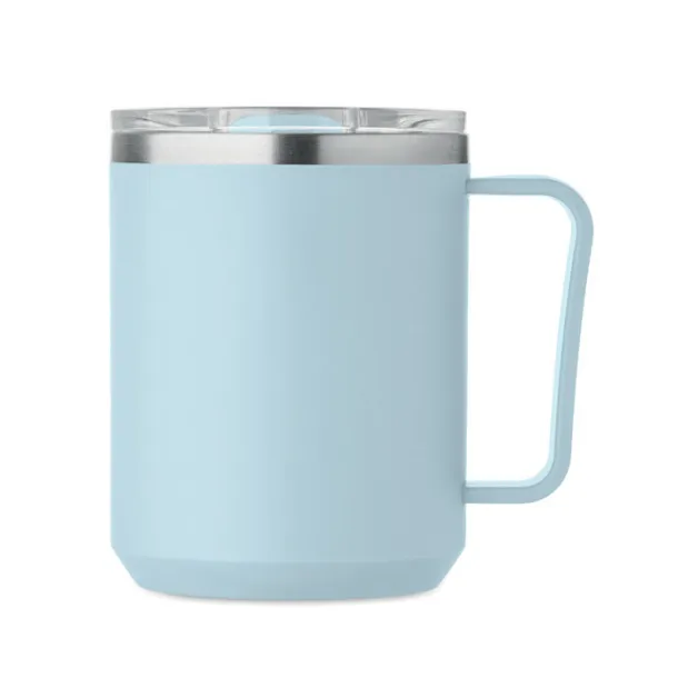 COCOA Double wall mug 400ml Baby Blue