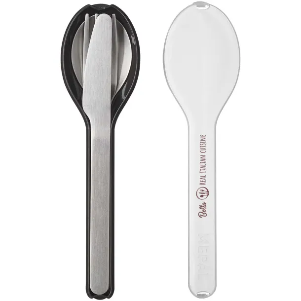 Mepal Ellipse set pribora za jelo - Mepal Crna