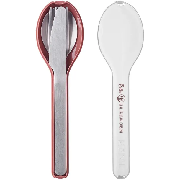 Mepal Ellipse set pribora za jelo - Mepal Pink