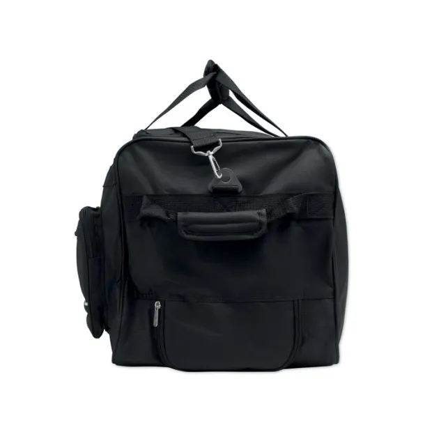 ITFITS Duffle bag trolley 600D RPET Black