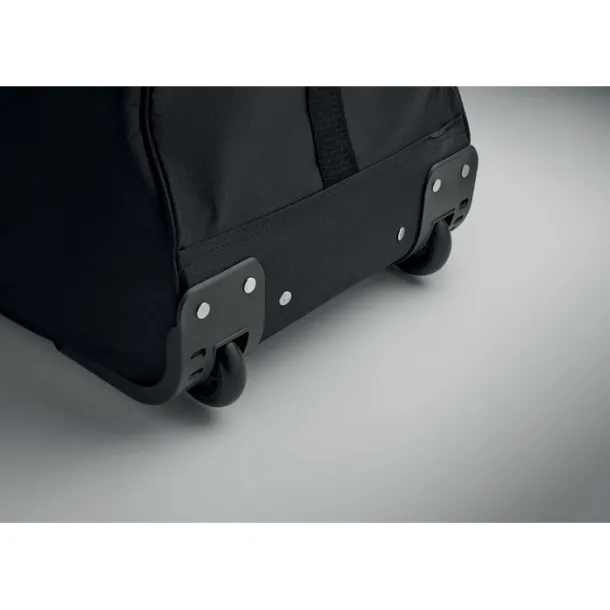 ITFITS Duffle bag trolley 600D RPET Black