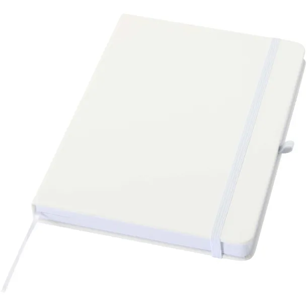 Spectrum A5 recycled hard cover notebook White