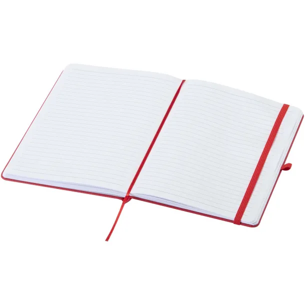 Spectrum A5 recycled hard cover notebook Red