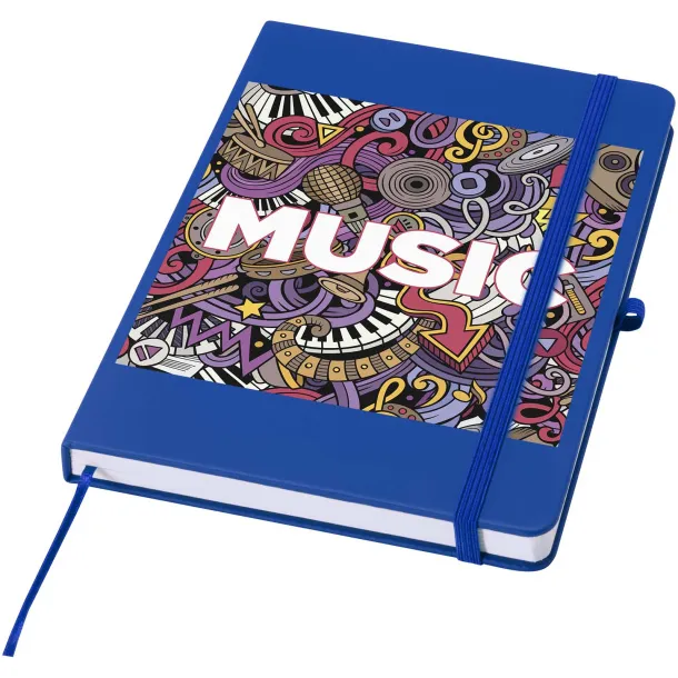 Spectrum A5 recycled hard cover notebook Royal blue