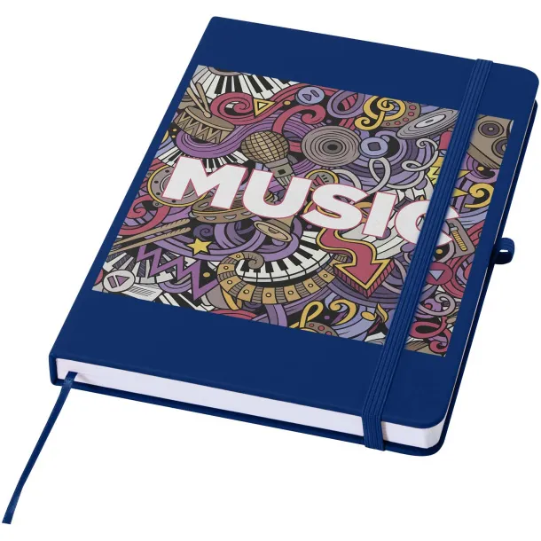 Spectrum A5 recycled hard cover notebook Navy Blue