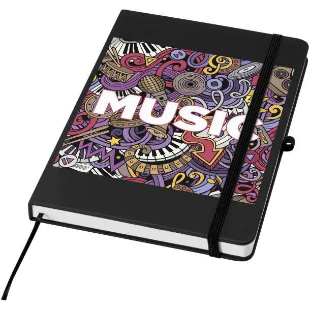 Spectrum A5 recycled hard cover notebook Crna