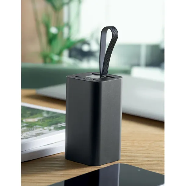 VOIMA prijenosna baterija od 60W, 20.000 mAh Crna
