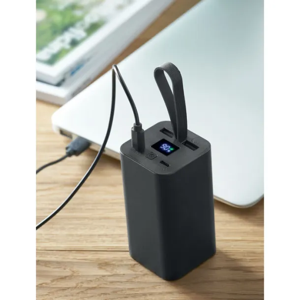 VOIMA prijenosna baterija od 60W, 20.000 mAh Crna