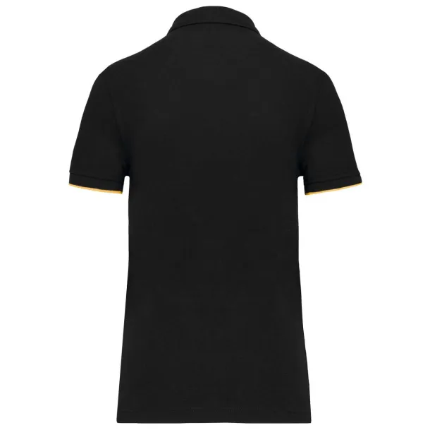  Ženska polo majica kratkih rukava, 220 g/m2 - Designed To Work Crna Žuta