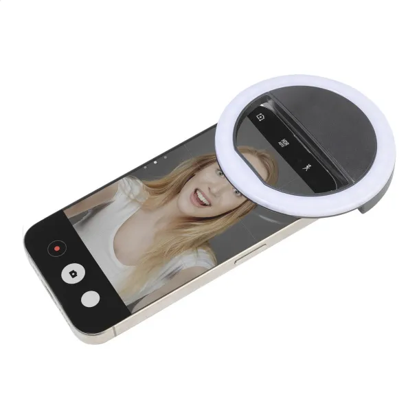 Radiance svjetlo za selfie izrađeno od recikliranog ABS-a (RABS) Crna