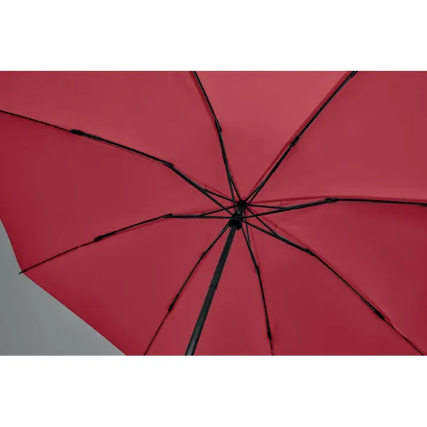 AGUMBE 23 inch windproof umbrella Burgundy