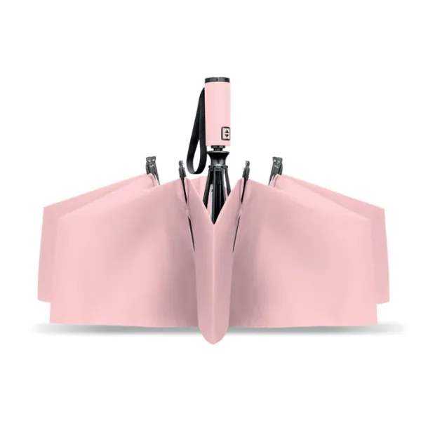 AGUMBE 23" vjetrootporan kišobran Baby Pink