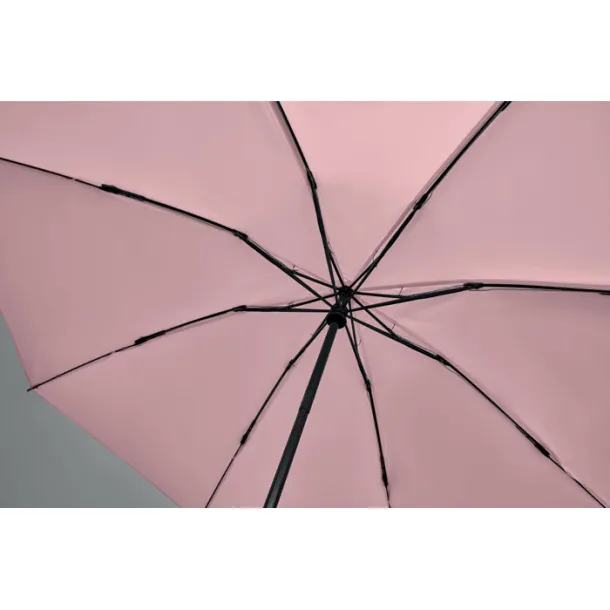 AGUMBE 23" vjetrootporan kišobran Baby Pink