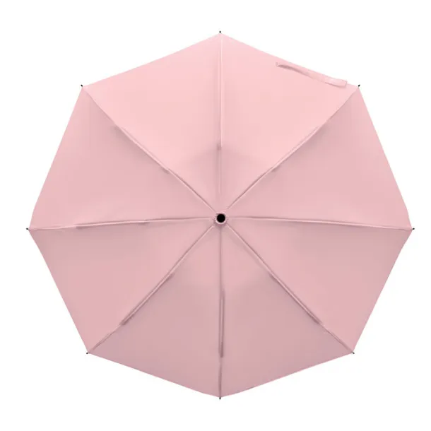 AGUMBE 23" vjetrootporan kišobran Baby Pink