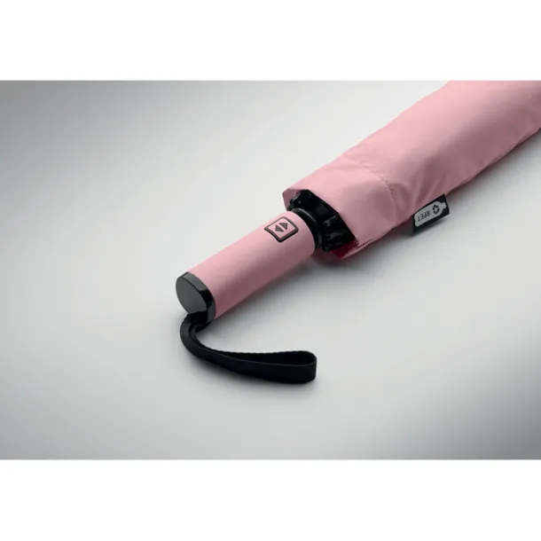 AGUMBE 23" vjetrootporan kišobran Baby Pink
