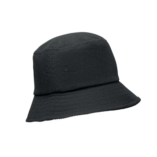 SCOOP Corduroy bucket hat Black