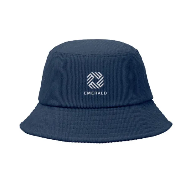 SCOOP bucket šešir od korduroy materijala Plava