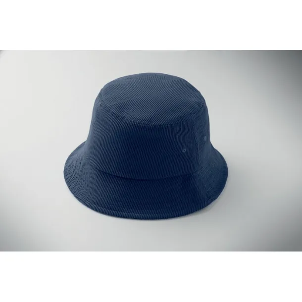 SCOOP bucket šešir od korduroy materijala Plava