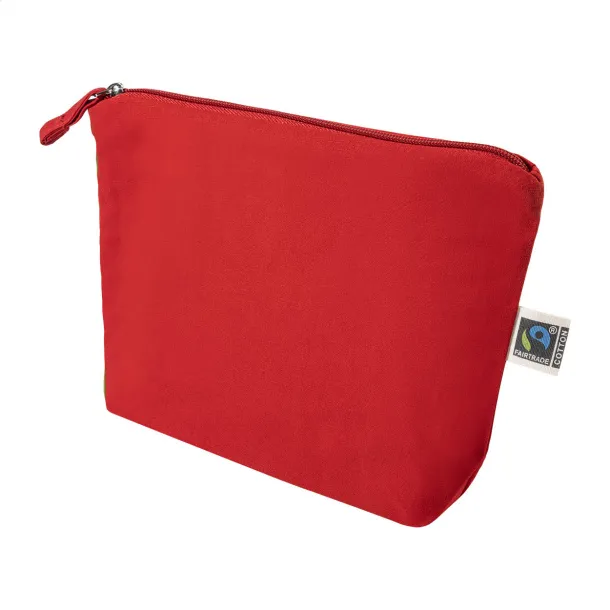 Ferbyss Fairtrade toaletna torbica Crvena