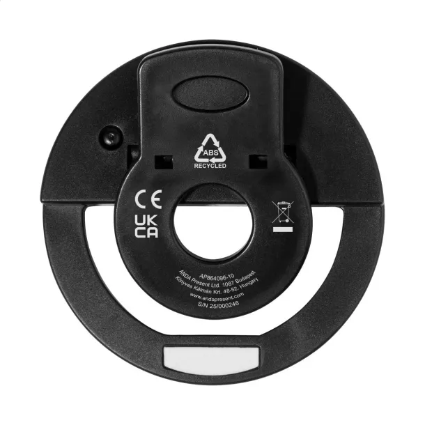 Radiance svjetlo za selfie izrađeno od recikliranog ABS-a (RABS) Crna