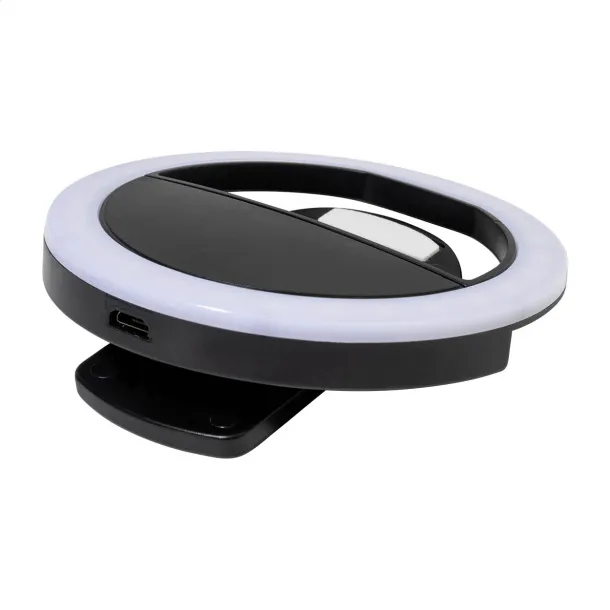 Radiance svjetlo za selfie izrađeno od recikliranog ABS-a (RABS) Crna