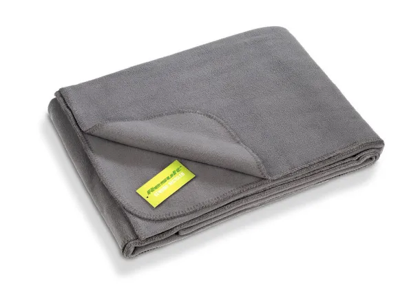  flis deka od recikliranog materijala, 280 g/m² - Result Recycled Siva