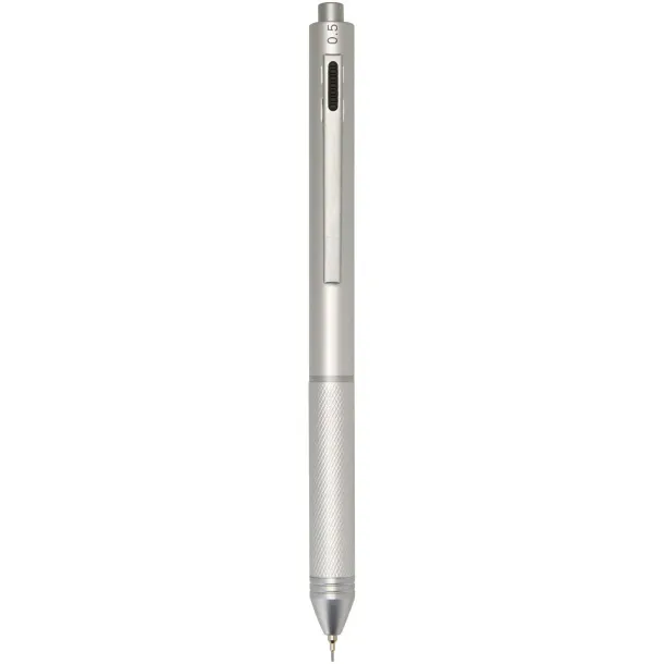 Tine 4-in-1 RCS recycled stainless steel ballpoint pen Silver
