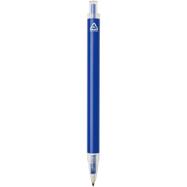 Spectrum recycled aluminium ballpoint pen (blue ink) Royal blue