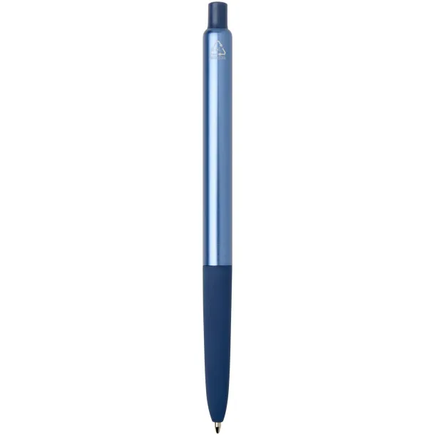 Soffit recycled aluminium click anodized ballpoint pen (blue ink) Ocean Blue