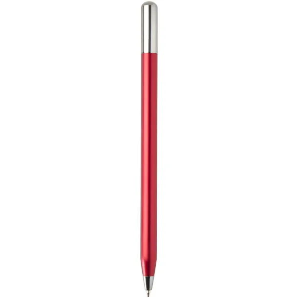 SMART recycled aluminium twist ballpoint pen (black ink) Red