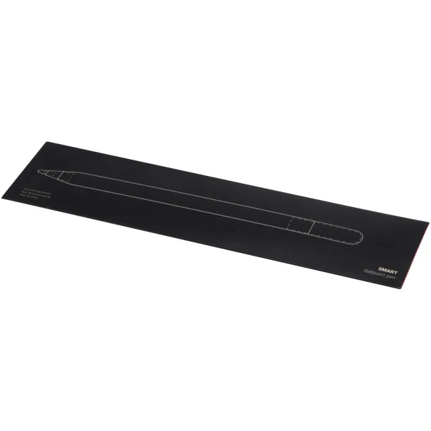 SMART recycled aluminium twist ballpoint pen (black ink) Red