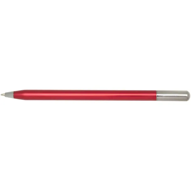 SMART recycled aluminium twist ballpoint pen (black ink) Red