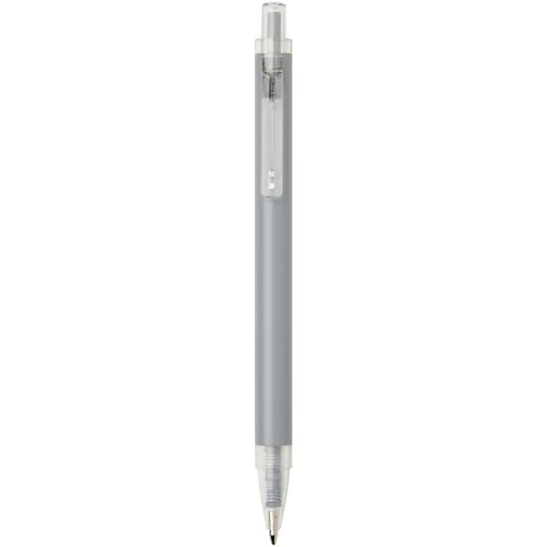 Spectrum recycled aluminium ballpoint pen (blue ink) Grey