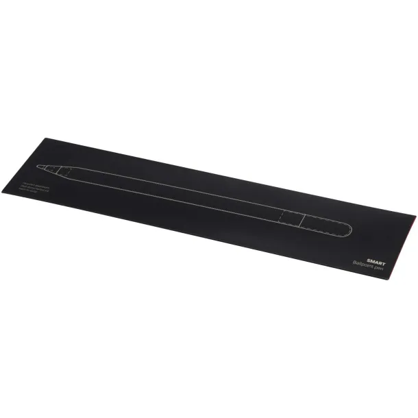 SMART recycled aluminium twist ballpoint pen (black ink) Crna