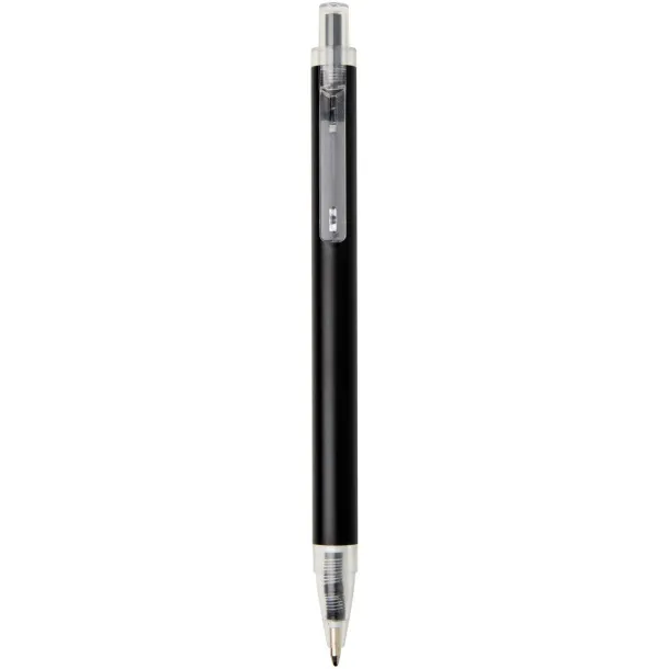 Spectrum recycled aluminium ballpoint pen (blue ink) Crna