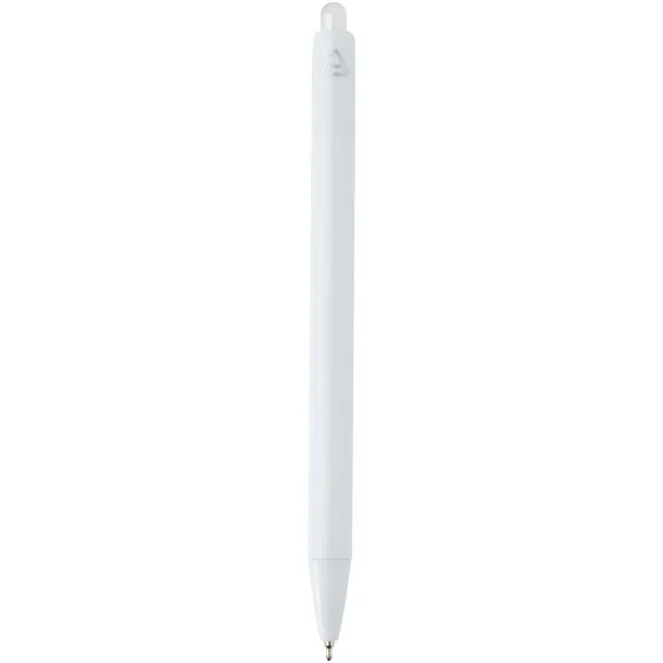 Glen RCS recycled bi-injected ballpoint pen (blue ink) White