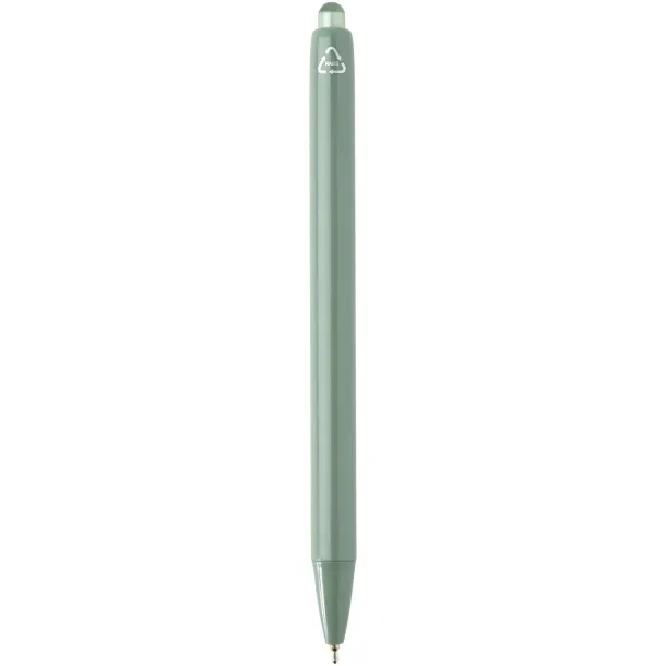 Glen RCS Kemijska olovka od reciklirane plastike, plava tinta Heather green