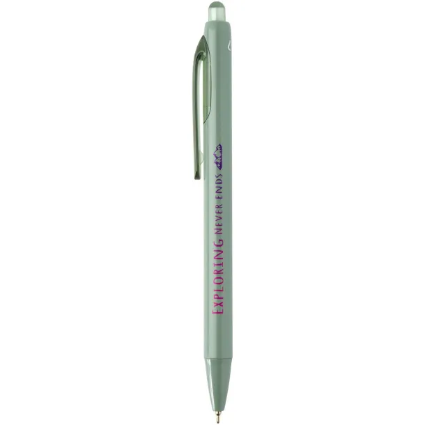 Glen RCS Kemijska olovka od reciklirane plastike, plava tinta Heather green