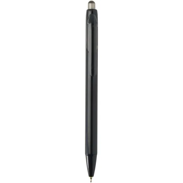 Glen RCS recycled bi-injected ballpoint pen (blue ink) Crna