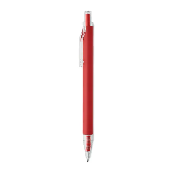 NOSTA Recycled aluminium ball pen Red