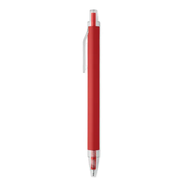 NOSTA Recycled aluminium ball pen Red