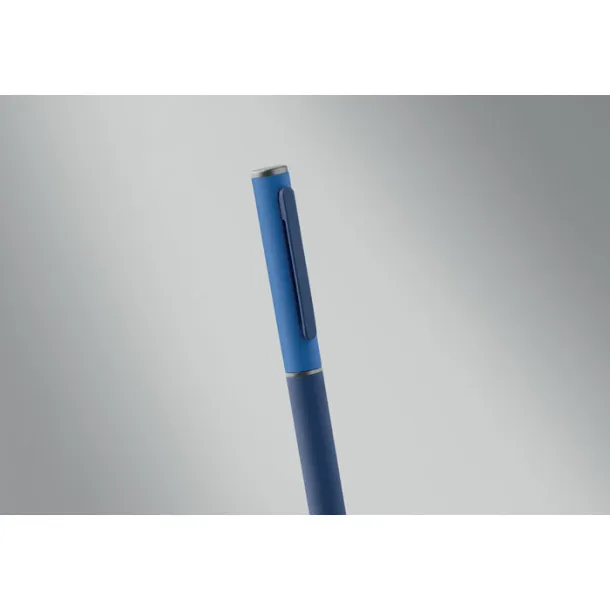 FILLAN Kemijska olovka na okretanje od recikliranog aluminija Plava