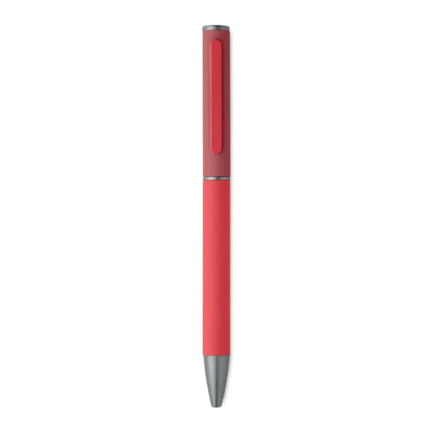 FILLAN Recycled alu twist ball pen Red