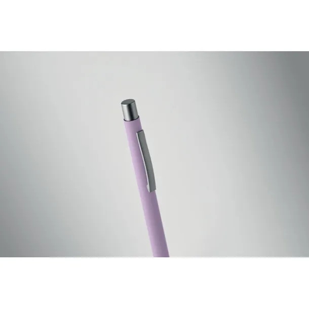 NALI Recycled aluminium ball pen Violet